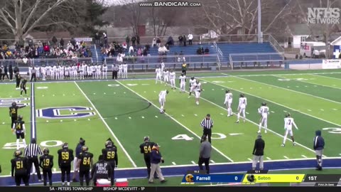 NOVEMBER 29 2025 HIGH SCHOOL FOOTBALL: FARRELL VS SETON LESALLE PART 1