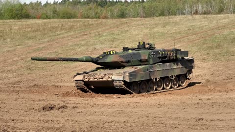 Leopard 2A6 Tank Show - Bad Frankenhausen