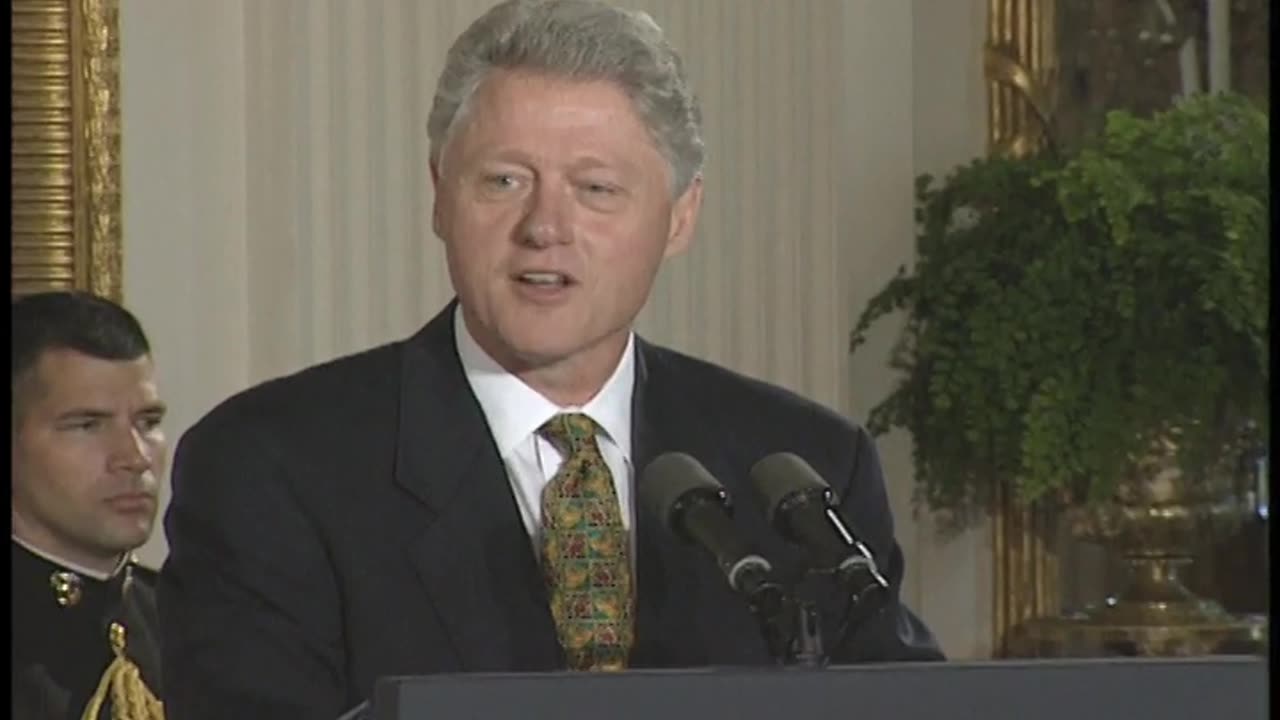 Video Recording of the Little Rock Nine Receiving the Congre - MT10782-MT10784 09NOV1999 6850859