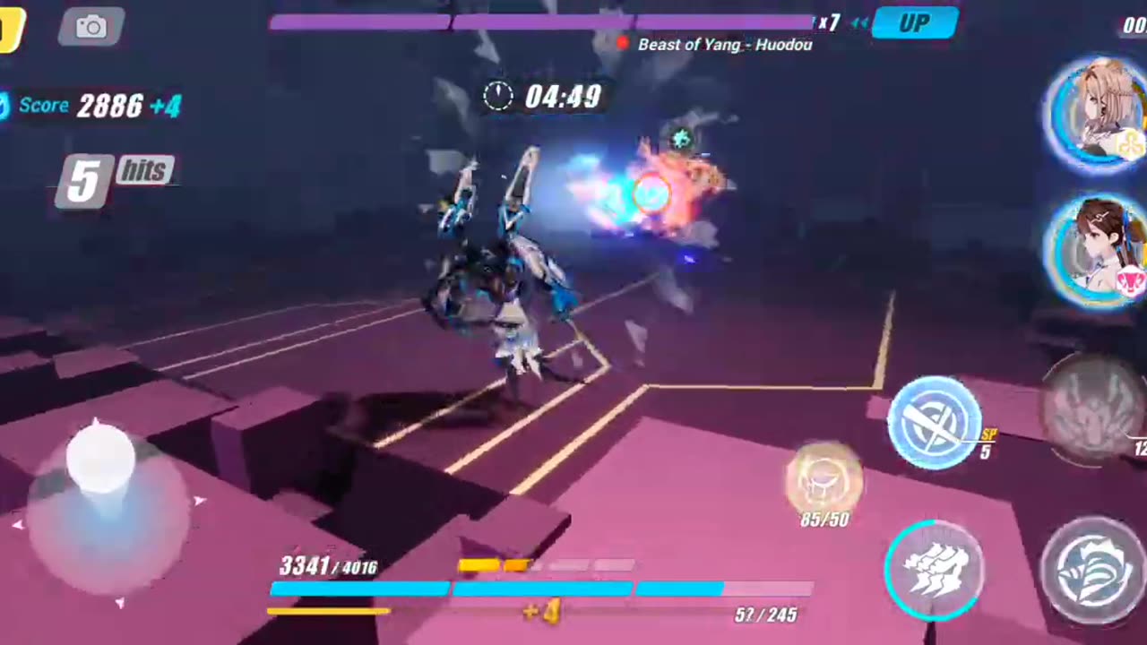 Honkai Impact 3rd Memorial Arena Exalted Vs Houdou S Difficulty 1/26/23