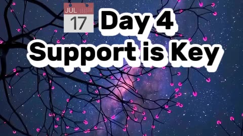 Day 4 – Support is the Key to Recovery | You’re Not Alone