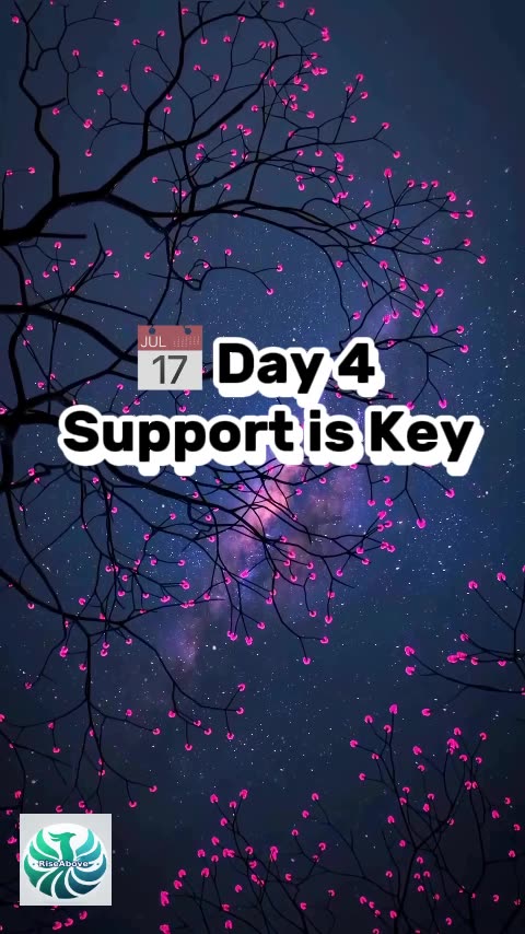 Day 4 – Support is the Key to Recovery | You’re Not Alone
