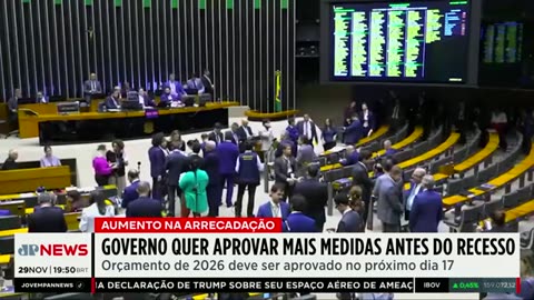 Governo quer aprovar medidas para aumentar arrecadação antes do recesso