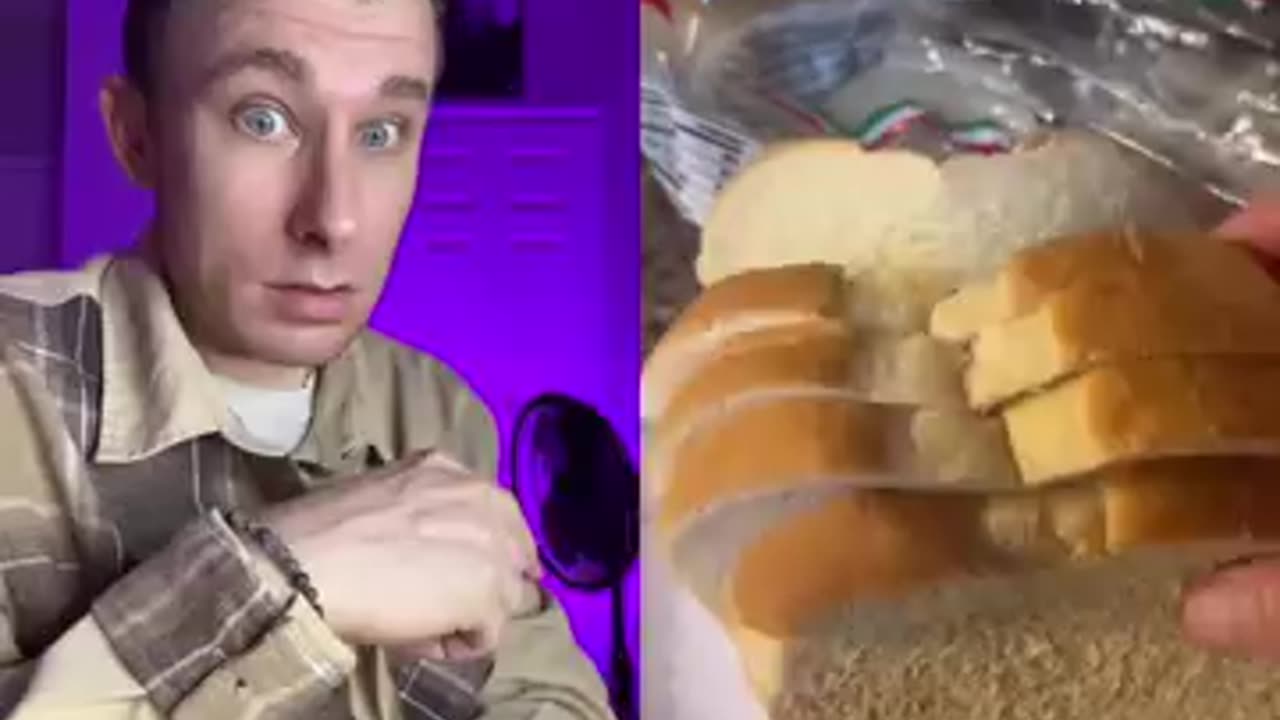 Loaf of bread 🍞 acts like a sponge..