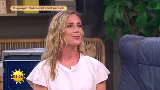 Alina Merkau_SAT.1 - Frühstücksfernsehen_ Flugangst Entspannt statt panisch