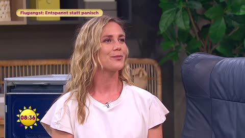Alina Merkau_SAT.1 - Frühstücksfernsehen_ Flugangst Entspannt statt panisch
