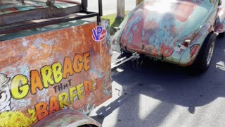 Matt’s “Garbage That Barfed II” 38 Chevy gasser on Sick in the Smokies drag & drive