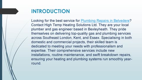 Best service for Plumbing Repairs in Belvedere