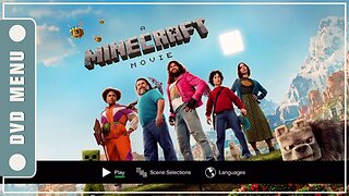 A Minecraft Movie - DVD Menu
