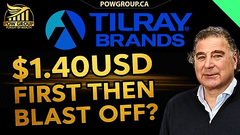 Tilray Brands Targeting $1.40USD Before Blast Off? TLRY Stock Analysis