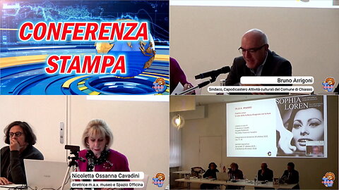 Conferenza stampa - Sophia Loren: il mito della bellezza disegnato con la luce