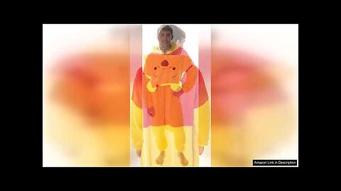 Disney Winnie The Pooh Kigurumi Adult Costume Union Suit Sherpa Pajama Outfit Review