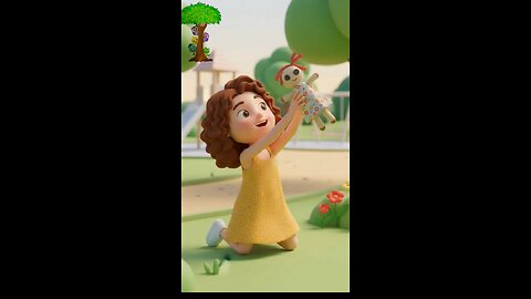 The doll was lost while playing in the park.