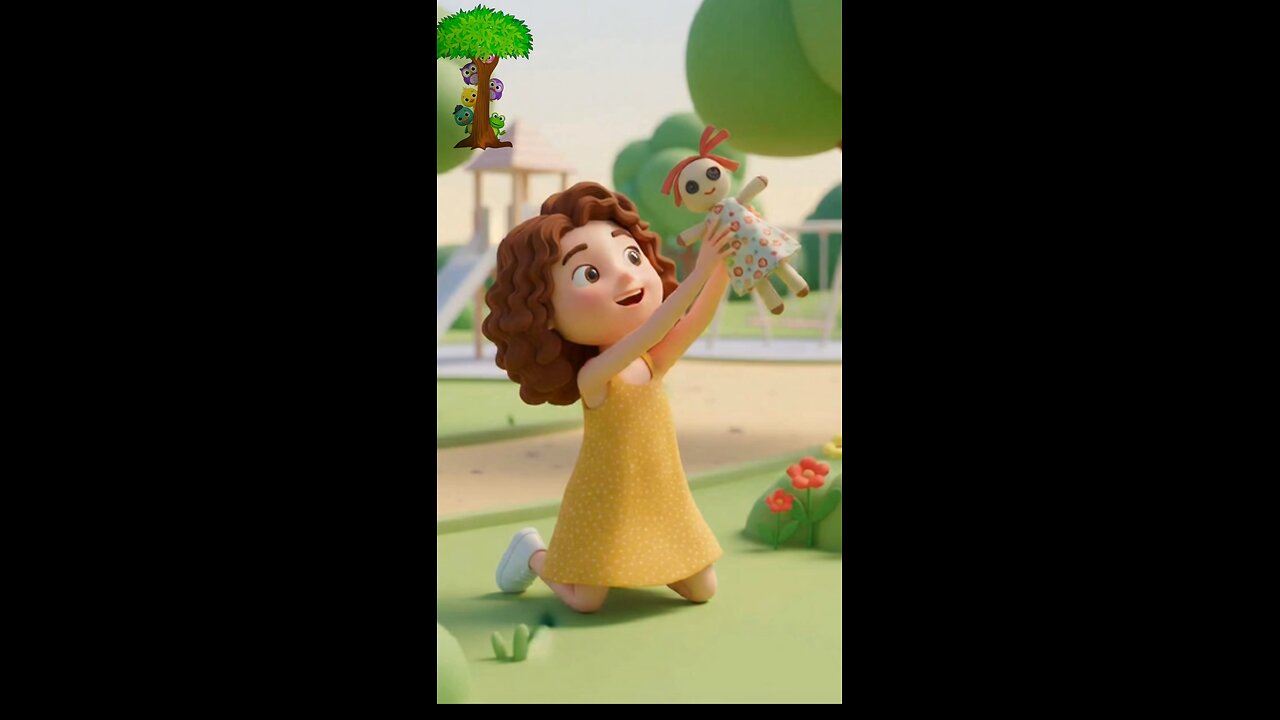 The doll was lost while playing in the park.