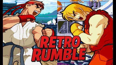 🔥[Retro Rumble-#003]: 🔥 Ryu vs Ken | Classic Test Fights & Ultimate Champion Showdown