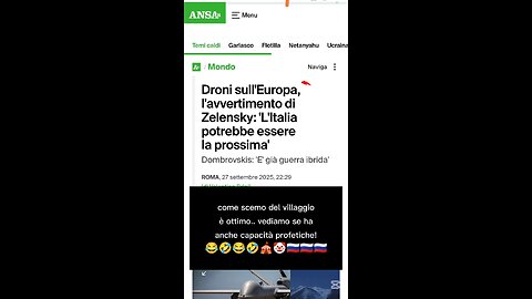 notizia del giorno