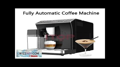 ITOP 19Bar Fully Automatic Coffee Machine ULKA Pump Double Boiler 8kind Drink Review