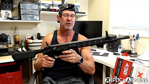 Umarex AER16 AEG Full Auto BB Carbine Table Top Review