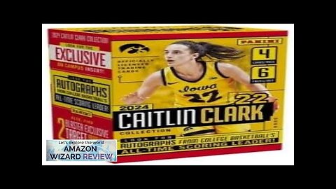 2024 Panini Caitlin Clark Collection Basketball Trading Card Sealed Blaster Box Review