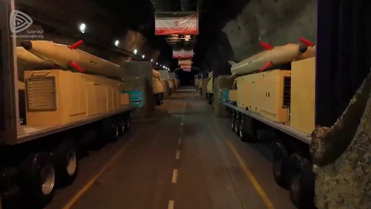 Iran Shows Off One of Its Underground Missile Cities