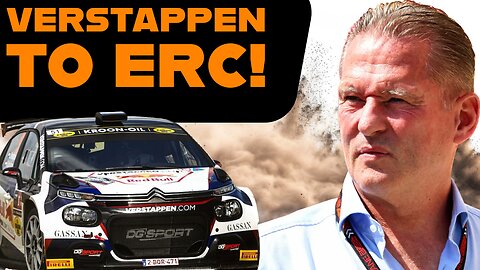 Verstappen to Race in the European Rally Championship