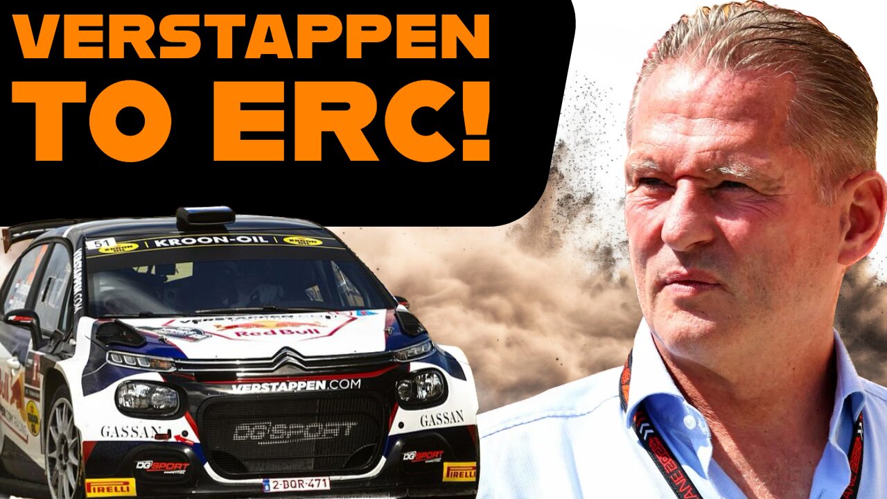 Verstappen to Race in the European Rally Championship