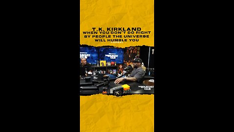 @tk_kirkland When you don’t do right by people the universe will humble you