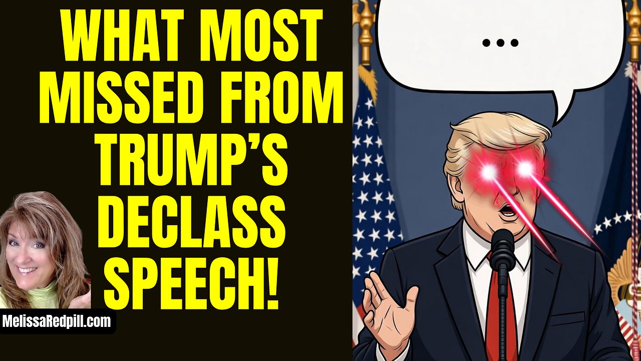 Did you miss this from Trump's Declass Speech? 10:30 AM 7-18-26