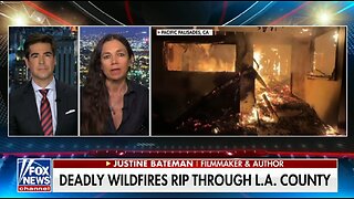 JUSTINE BATEMAN: THOUSANDS DISPLACED AS FIRE ENGULFS L.A.