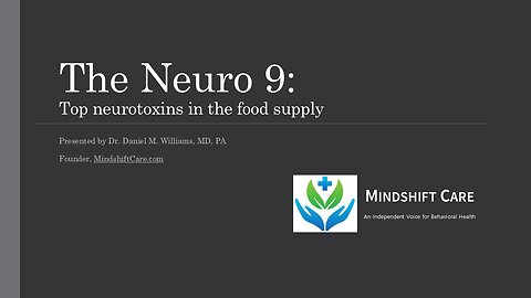 The Top 9 Neurotoxins in the Food and Water Supply