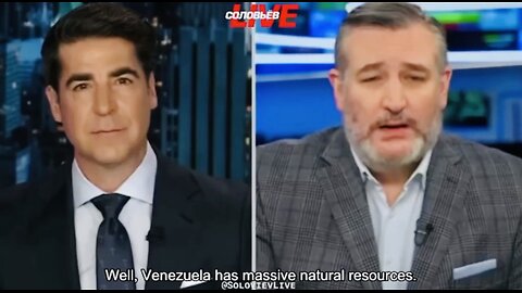 🇻🇪 🇺🇸 ⚔️ Venezuela Deception (2026): Senator Republican Ted Cruz: Oil and Gold