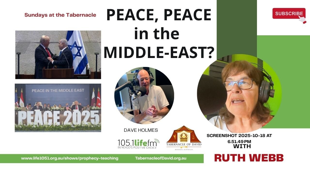 Peace, Peace in the Middle East?