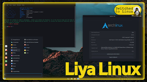 Liya Linux | Arch, Cinnamon, Pamac