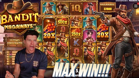 🤯MAX WIN BANDIT MEGAWAYS!!🔥 E MUSTANG GOLD MEGAWAYS CALDA💣