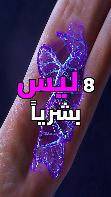 أنت لست بشريا بالكامل!