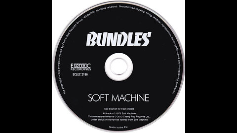 1975 - Soft Machine - Bundles [FULL ALBUM]