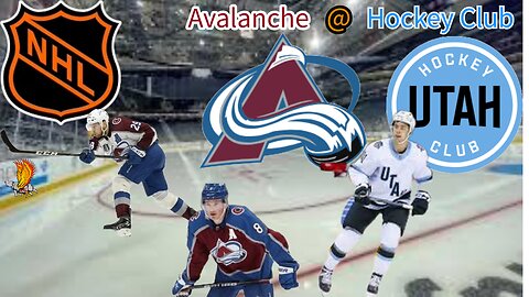 Colorado Avalanche Vs Utah Hockey Club: NHL Watch Party and Play by Play