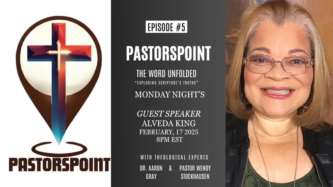 #PASTORSPOINT: Episode 5 Dr. Alveda King live link: RedAmericaFirst.com