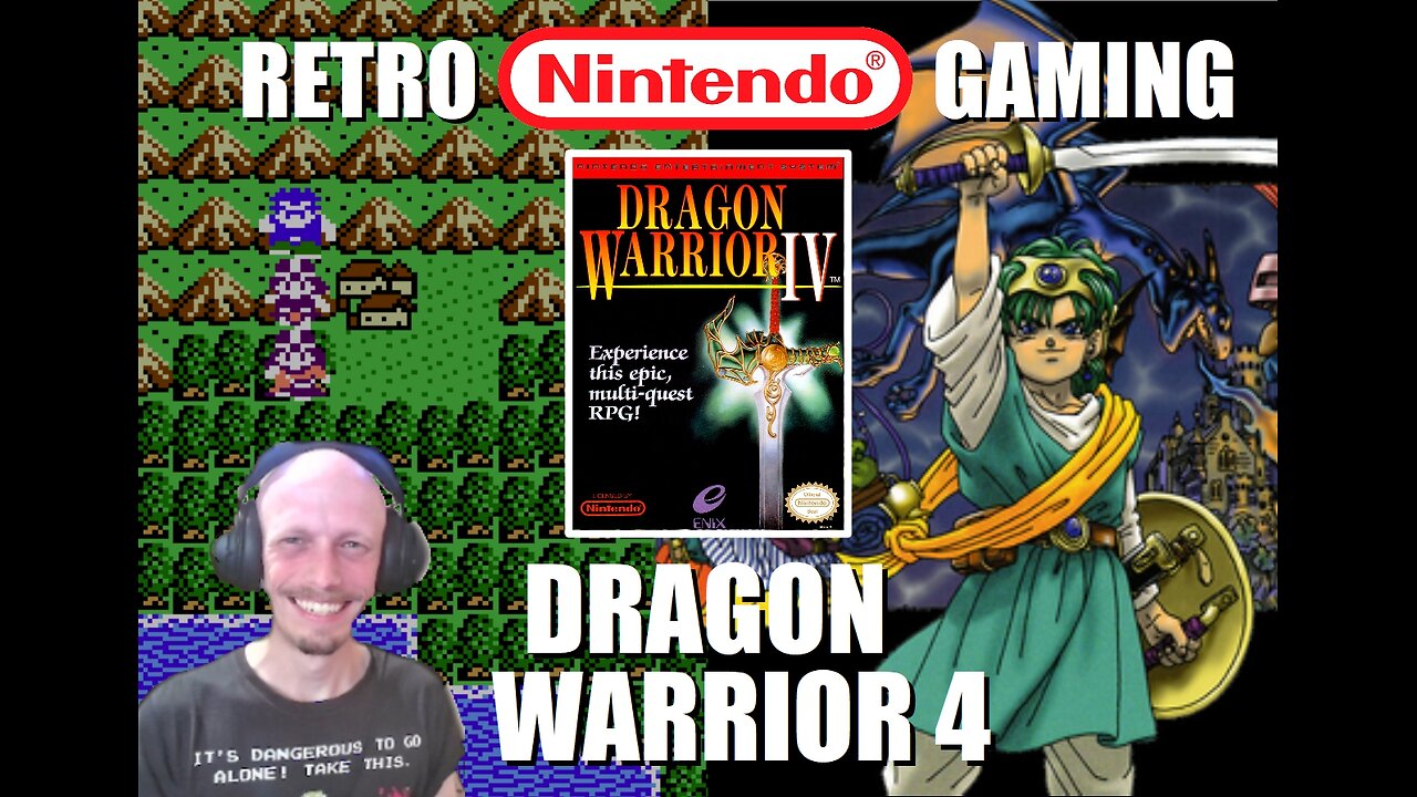 Dragon Warrior 4 (NES): Team up with your Father's Assistant to Avenge his Death in a MultiQuest RPG