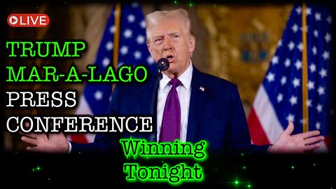 🚨 Winning Tonight (1/7/25) - President Trump's Mar-A-Lago Pre-Inauguration Press Conference🔥