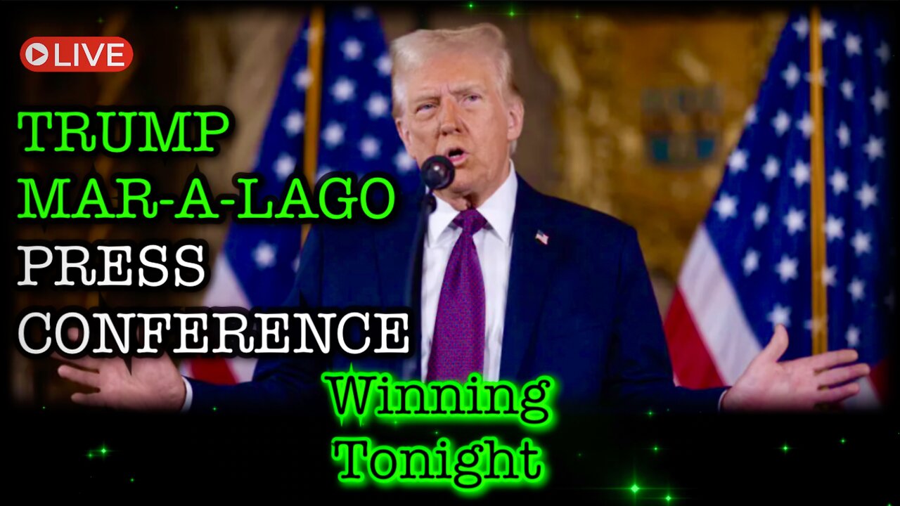 🚨 Winning Tonight (1/7/25) - President Trump's Mar-A-Lago Pre-Inauguration Press Conference🔥