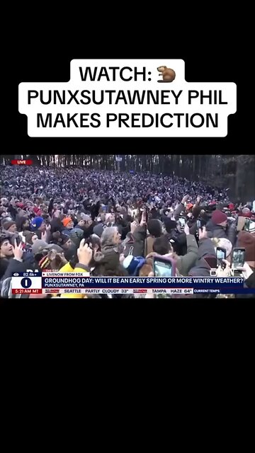 Groundhog Day Prediction