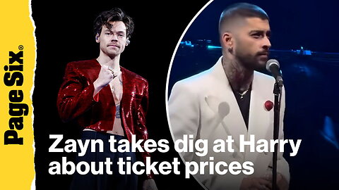Zayn Malik appears to take dig at Harry Styles with ticket prices
