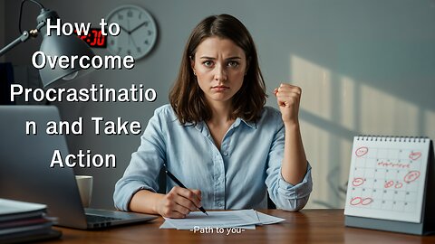 How to Overcome Procrastination and Take Action | Path to You