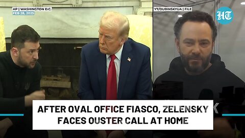 ‘Zelensky Is Not Ukraine’: Ukrainian MP Calls For His Ouster After White House Showdown With Trump