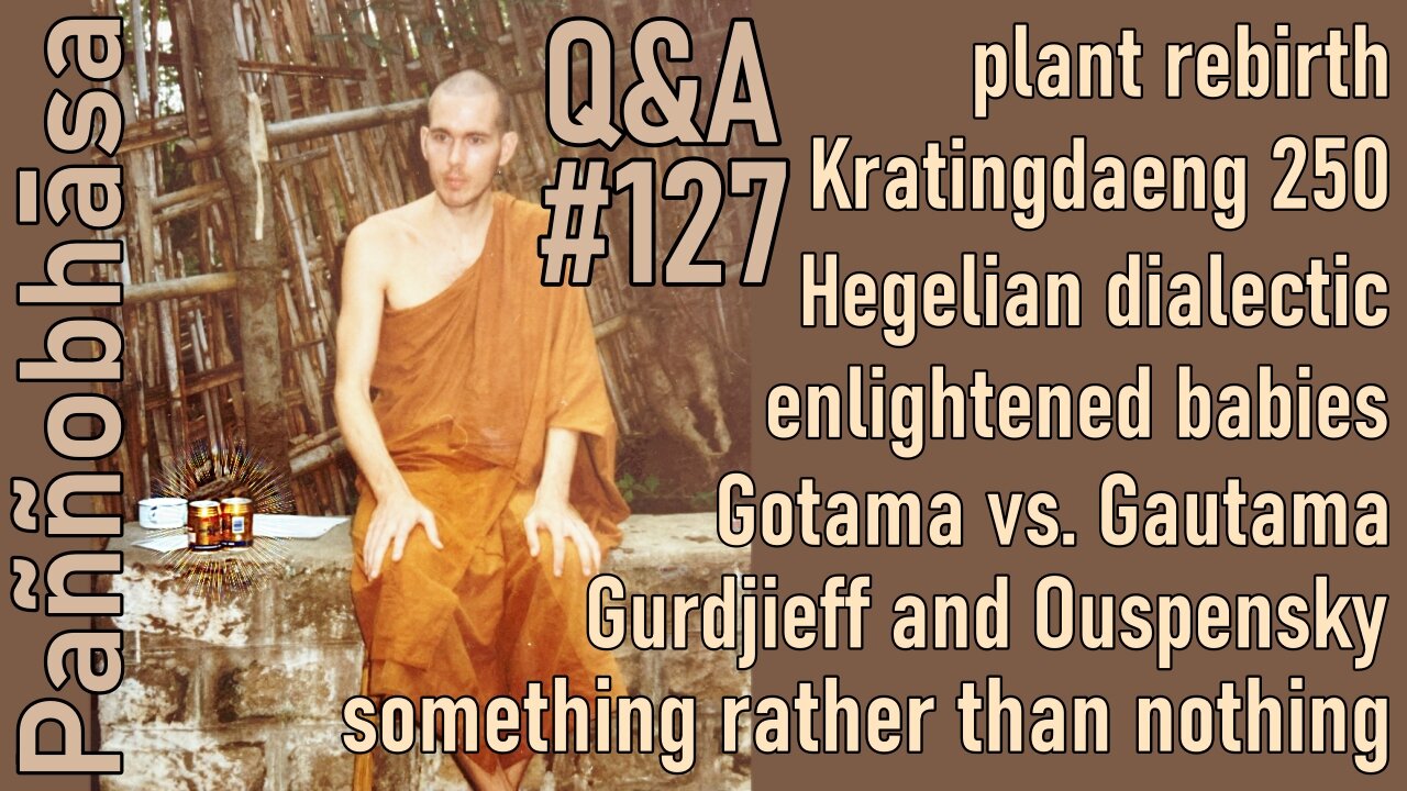 Question & Answer #127: from IQ and Enlightenment to What Monks Wear Under Their Lower Robe