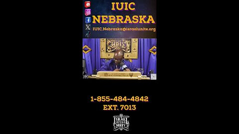 #IUIC #israelunitedinchrist #nathanyel7 #IUICNE #nebraska #Slavery #Prophecy #BHM365 #Blackhistory