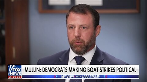 Sen Mullin Exposes Dem Hypocrisy Over Terrorist Strikes