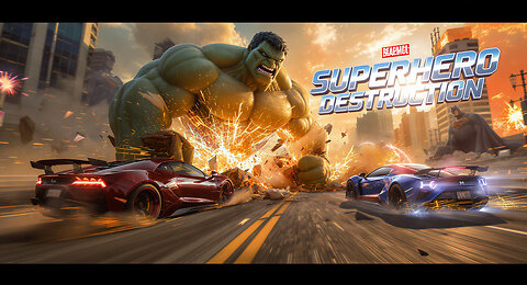 Superheroes Destroy Each Other’s Statues in BeamNG Drive 💥 | Epic Superhero Car Crash Battle 2025
