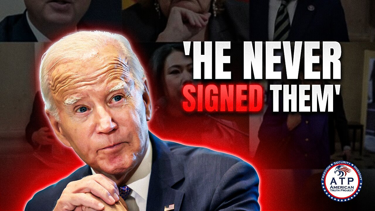 'HE NEVER SIGNED THEM': REPORTS CLAIM BIDEN'S TEAM APPROVED THOUSANDS OF PARDONS WITHOUT CONSENT
